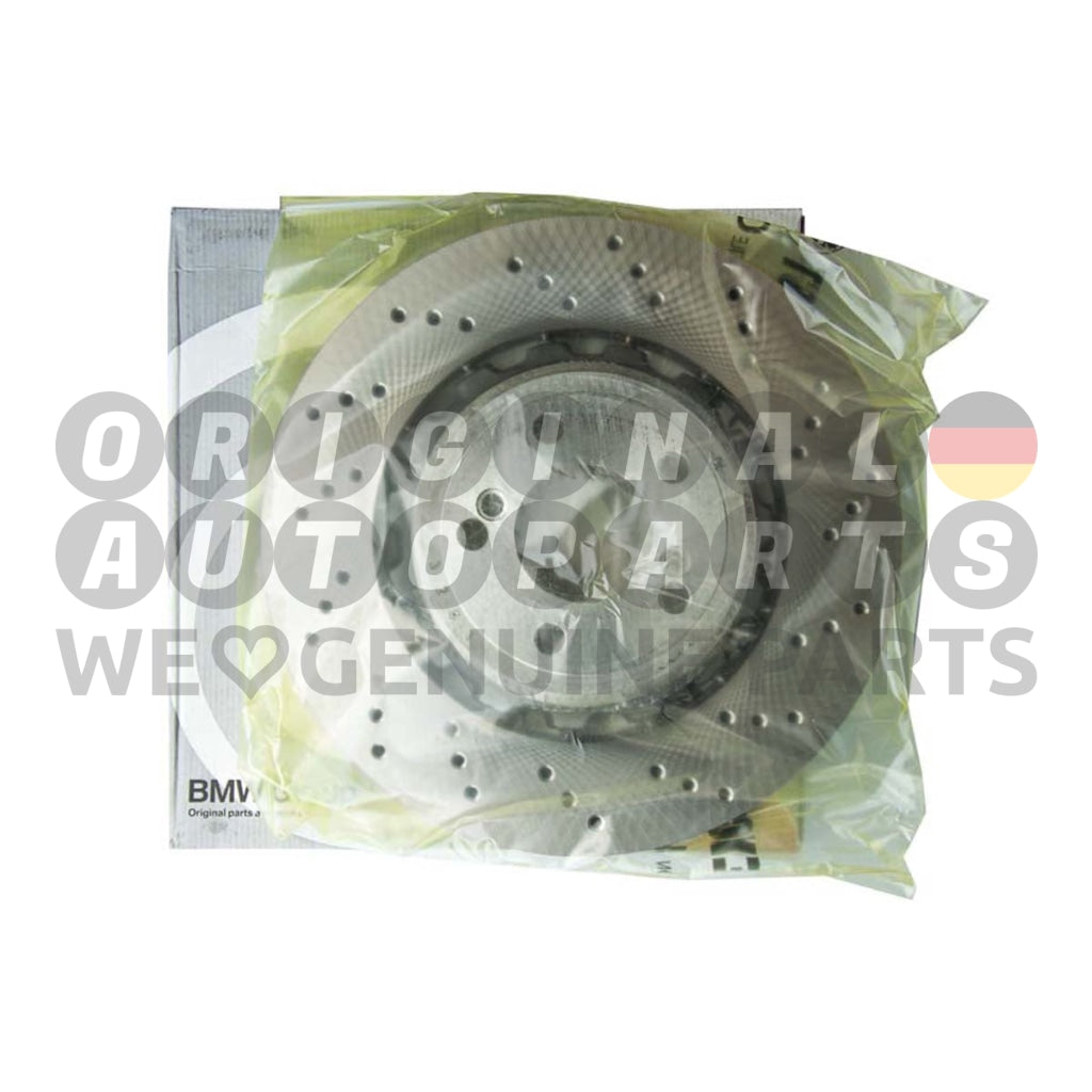 Genuine BMW M Brake Disc Rotor rear right 370x24mm M2 F87 M3 F80 M4 F82 F83 34212284812