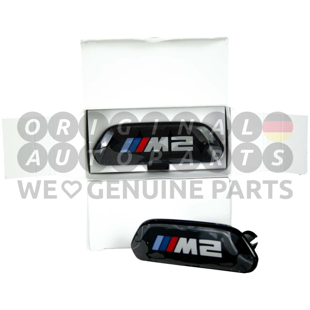 Genuine BMW Illuminated Seat LCI Emblem Set M2 F87 52109503037